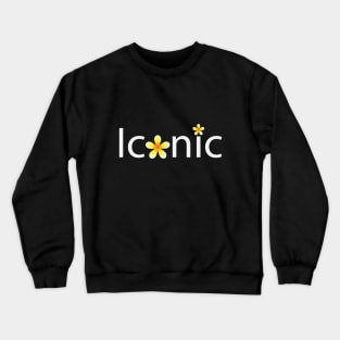 Iconic artistic text design Crewneck Sweatshirt